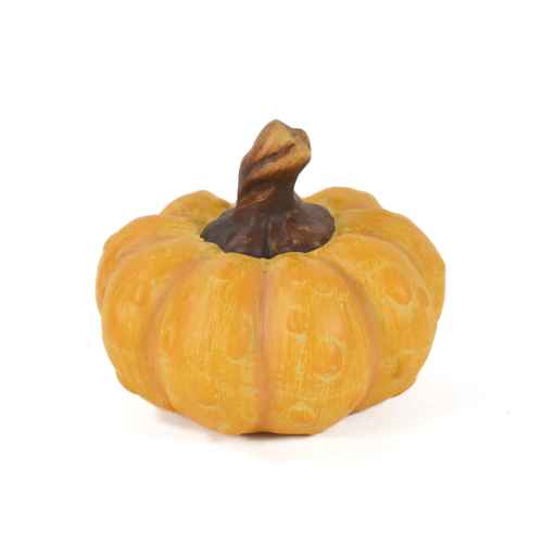 Керамична тиква жълта - 12х10 см - SE501