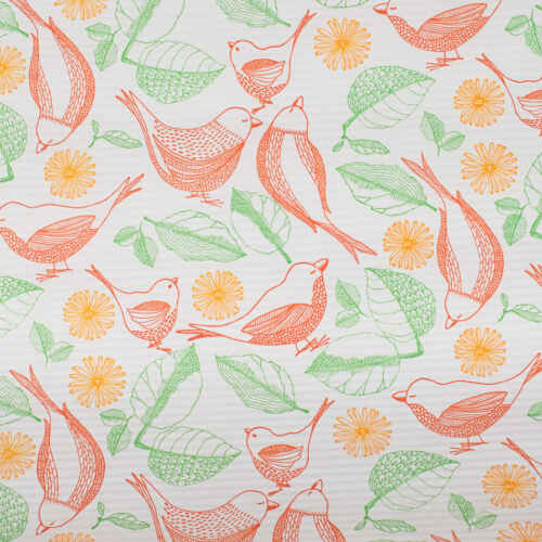 Релефна хартия на пилета шарена - 50 см / 10 м - 131245