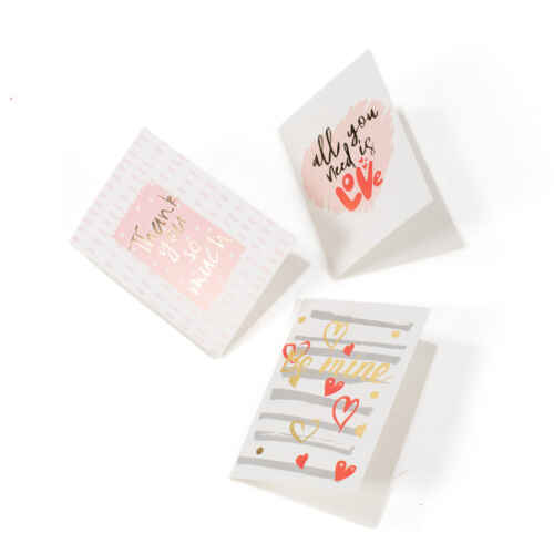 Мини картички микс 128бр. / 7x10см Love 25KA048
