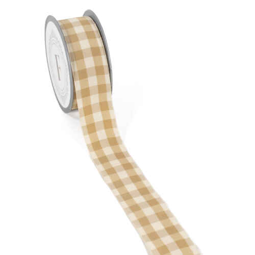 Платн. лента каре 4см х 9м / бежова / 225537