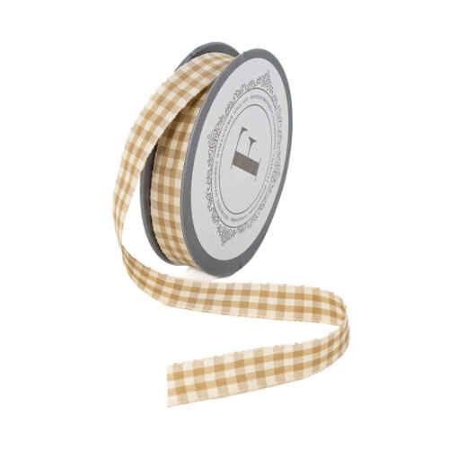 Платн. лента каре 1.5см х 9м / бежова / 225537