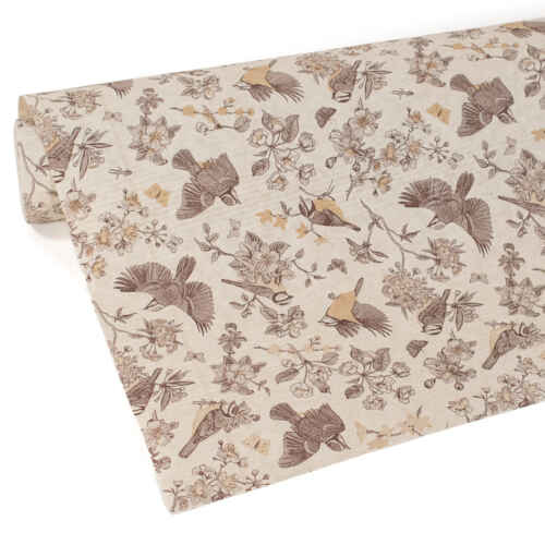 Релефна хартия на птици - 50 см / 10 м - 131298