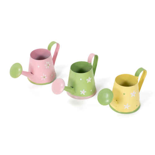 Метални цветни мини лейки микс 6 бр.- 5x7 см - TOP831