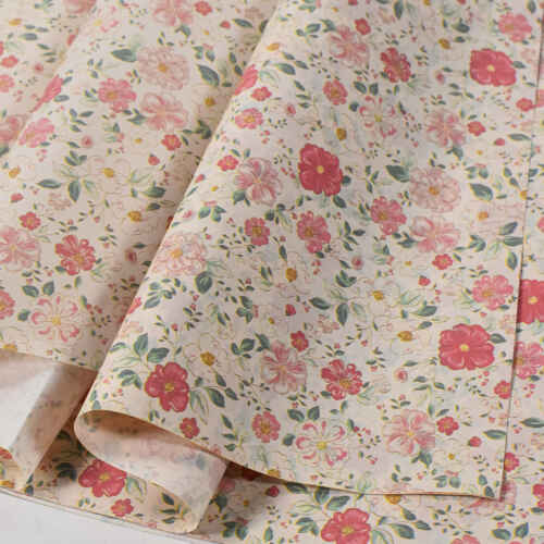 Тишу хартия на цветчета 20 бр. / 50х70 см / 25PA670 крем/червено