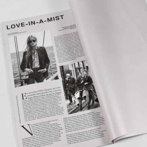 Целофан вестник Love Girls - 20 бр. / 50х58см - 25PA583 Сив